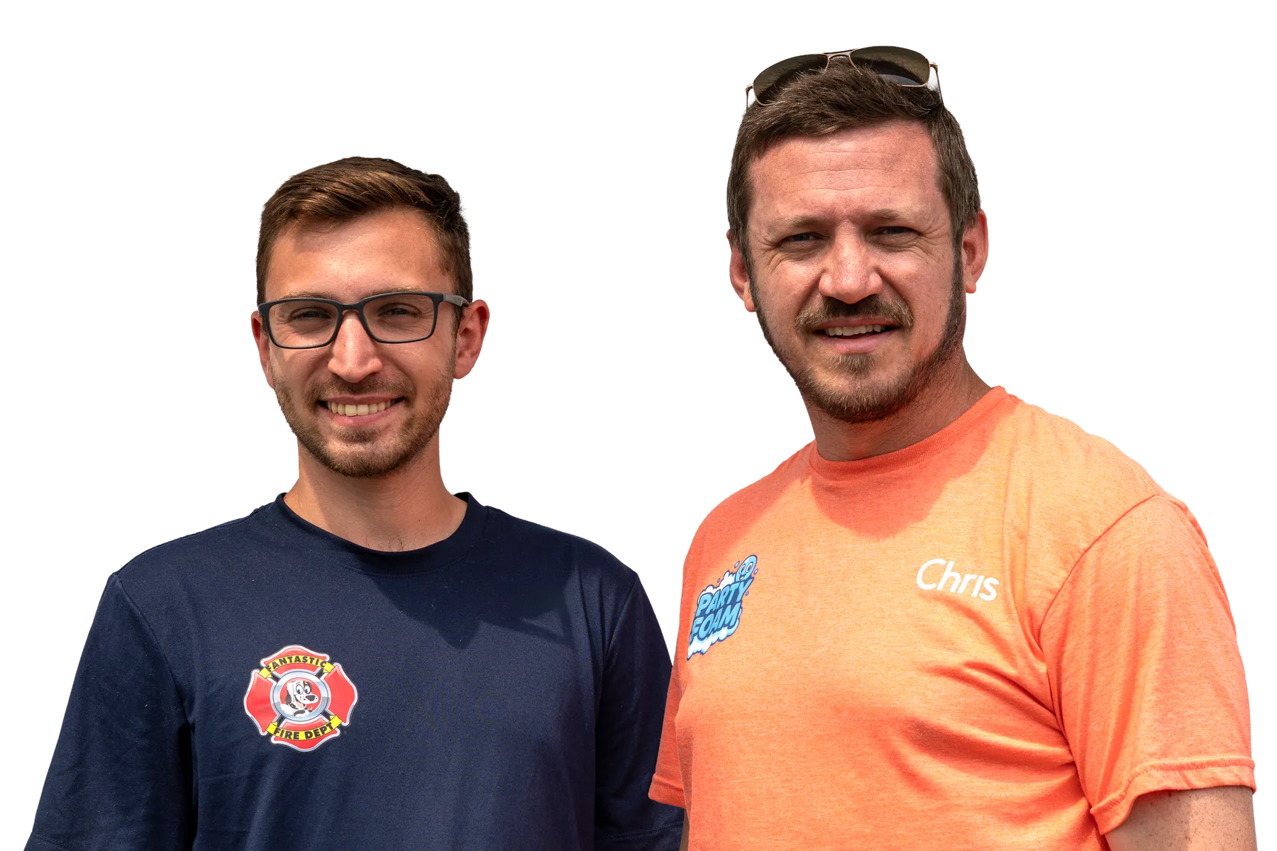 Danny and Chris, Rally's co-founders